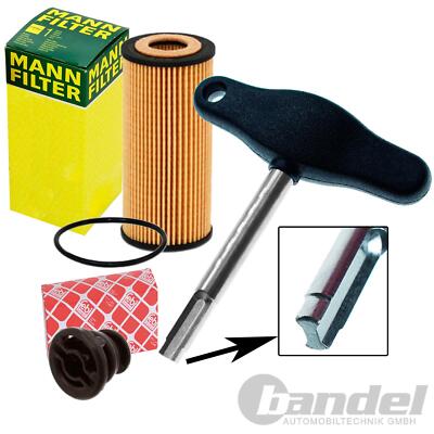 ÖLFILTER ÖL WECHSEL SET für AUDI A1 A3 A5 A6 VW GOLF VII PASSAT3G SKODA OCTAVIA