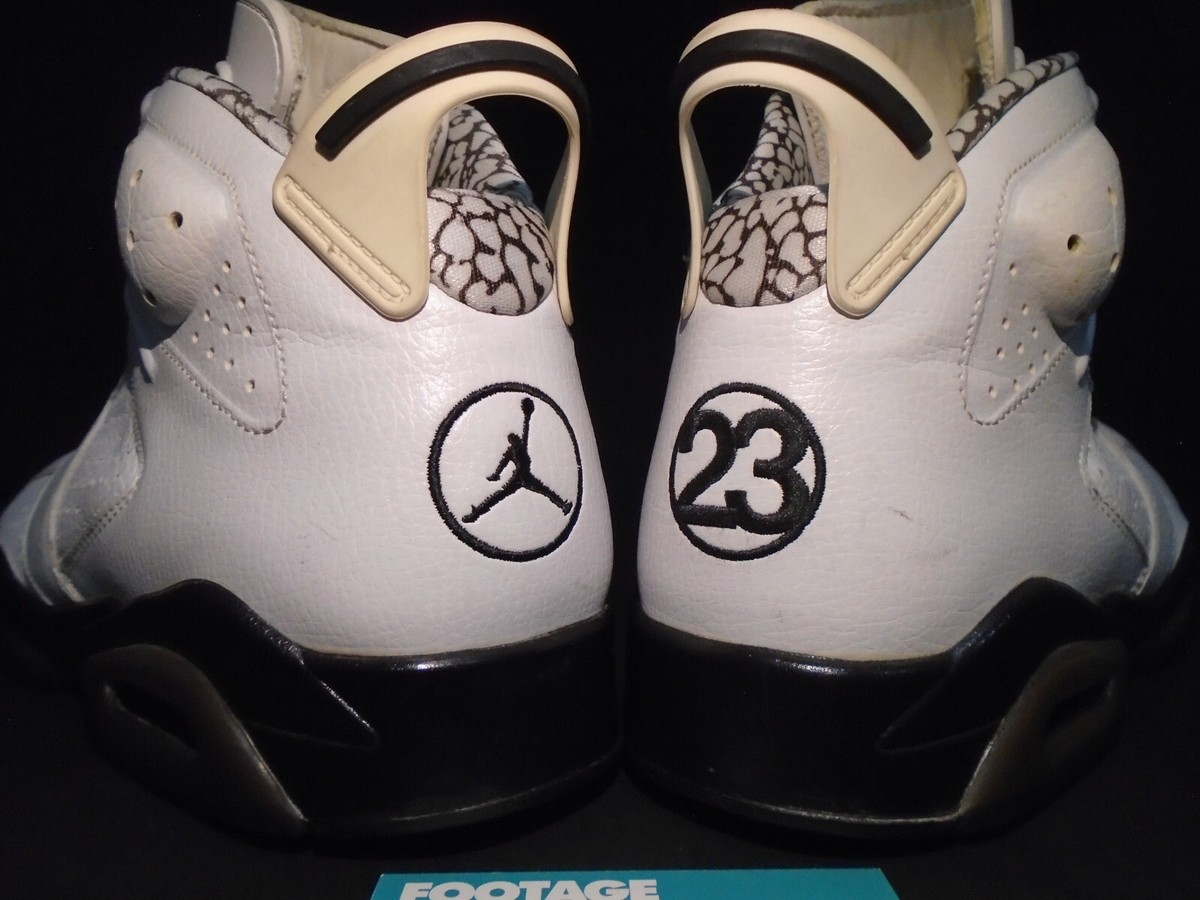2010 NIKE AIR JORDAN VI 6 RETRO PREMIUM MOTORSPORTS WHITE 