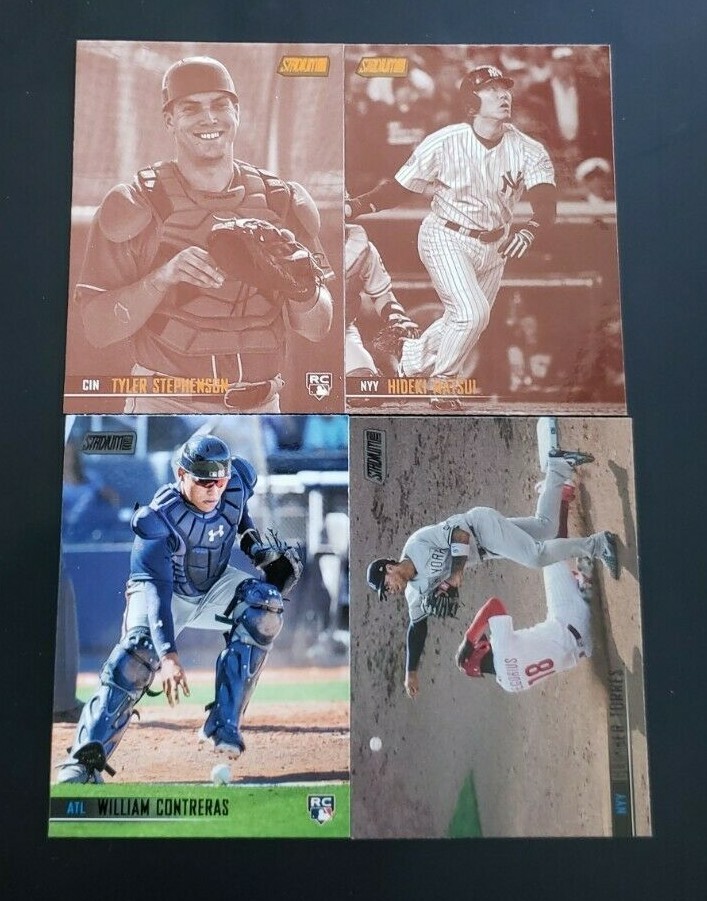 2021 Topps Stadium Club BLACK / SEPIA FOIL Parallels You Pick - 2 Card Minimum
