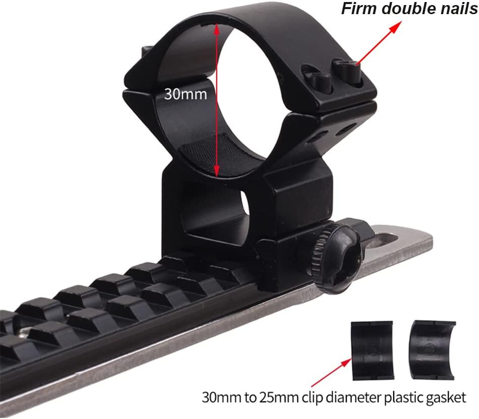 SOPOGER Archery Flashlight Mount Stabilizer - Compound Bow Accessories Light 