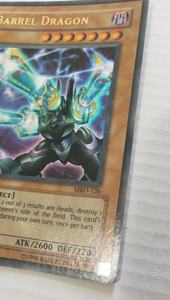 Yugioh Barrel Dragon MRD-126 1st Edition Ultra Rare NA Original Printing |  eBay