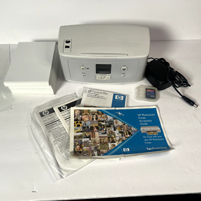 HP Photosmart Compact Photo Printer w/Accessories Model # VCVRA-0508 Preowned