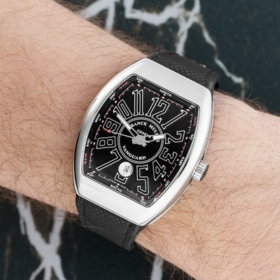 Franck Muller Vanguard - Ref. V41SCDT - 45mm Stainless Steel