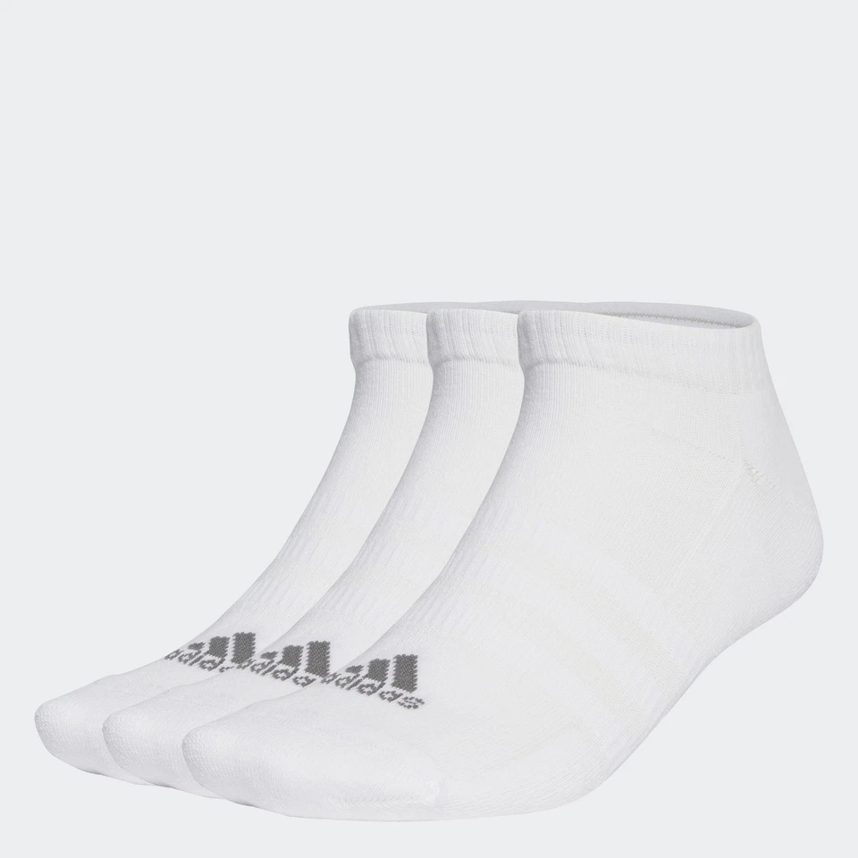 adidas Performance AU Unisex Cushioned Low-Cut Socks 3 Pairs