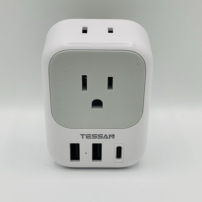 Tessan Model: TS-161-EU-C Travel Adapter Plug /Type C /One Adapter  