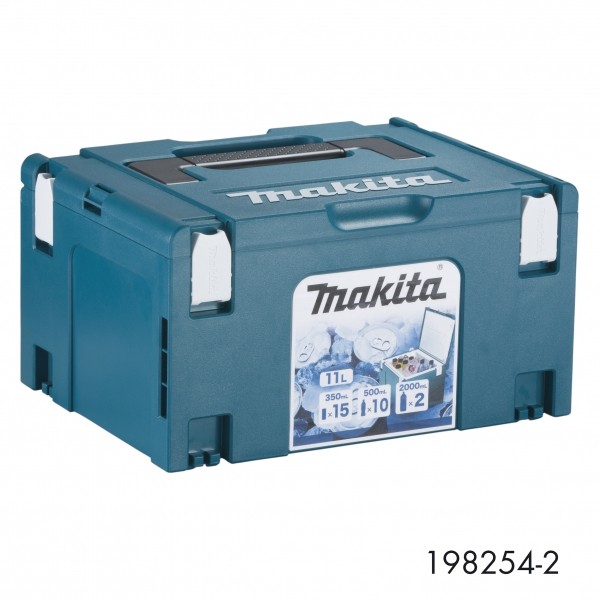 Glacière Makpac 3 MAKITA 198254-2 contre la chaleur pour repas frais