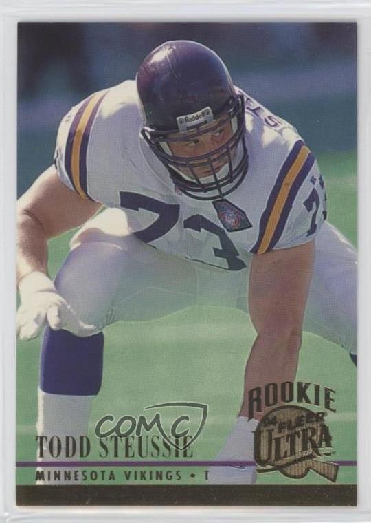 1994 Fleer Ultra Rookie Todd Steussie #446 Rookie RC 0g45