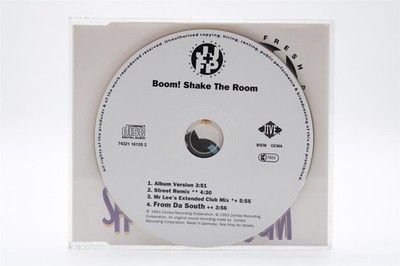 DJ Jazzy Jeff Fresh Prince Boom Shake the Room CD Maxi Single Hip Hop Rap Musik