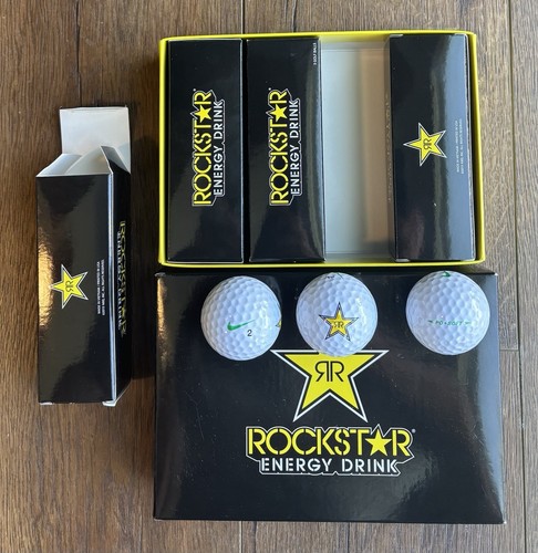 Nike Rockstar Energy Drink Golf Balls Brand New - Picture 4 of 4