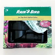 Rain Bird JTV/AS-075 3/4" Anti-Siphon Jar Top Valve Flow Control New In Box