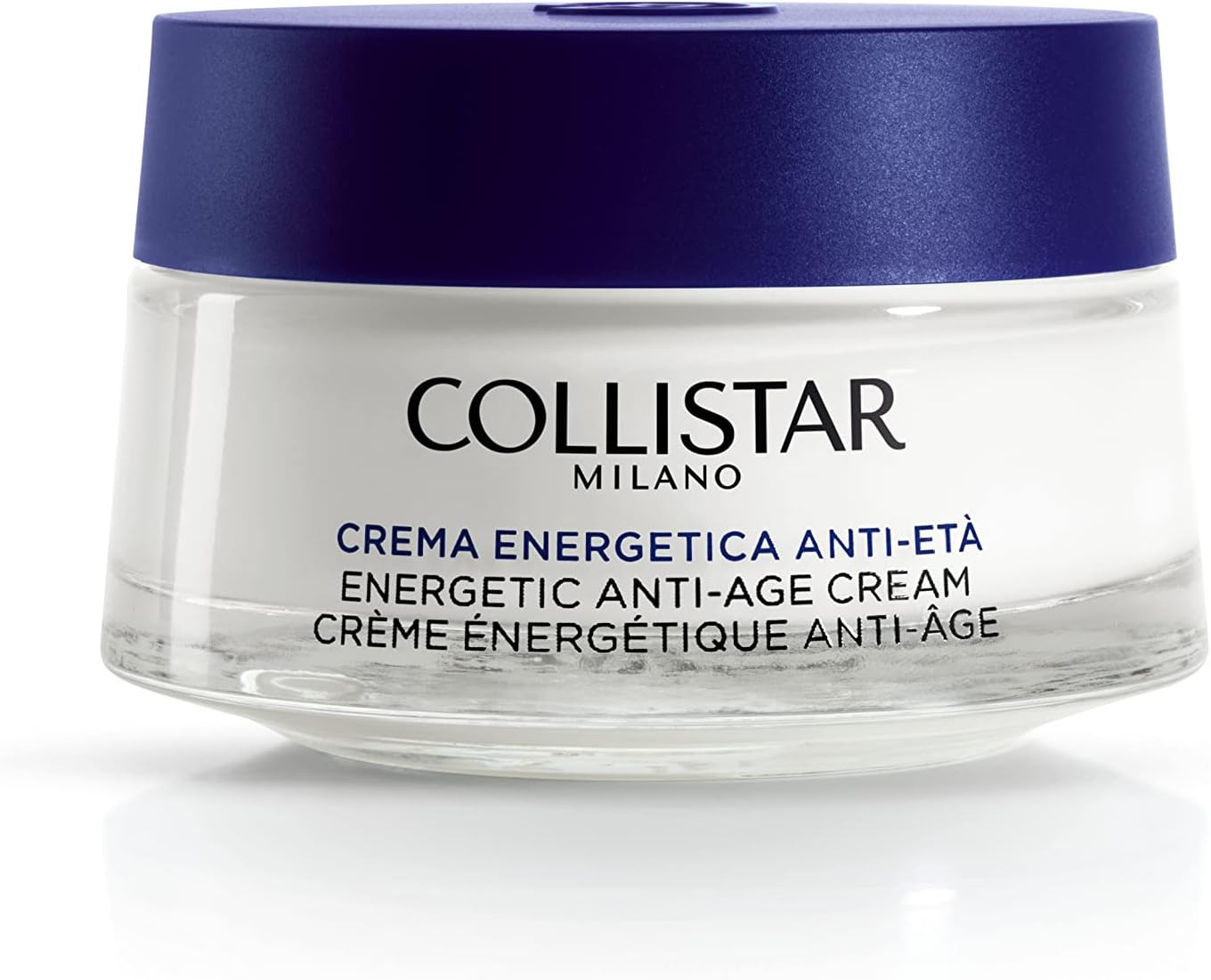 Collistar Crema Energetica Anti-Età per Viso E Collo, Azione Antirughe, Idratant