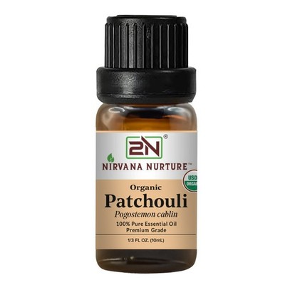 Organic Patchouli Essential Oil, USDA Certified Organic, 100% Pure Natural