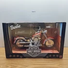 Mattel 26132 Fatboy Harley Davidson Motorcycle for Barbie