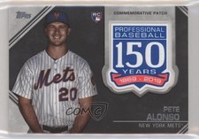 2019 Topps Update 150th Anniversary Manufactured Pete Alonso #AMP-PA Patch 0tx