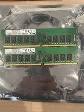Samsung 32GB 2x16GB DDR4-2400 RDIMM RAM M393A2K40BB1-CRC 2Rx8