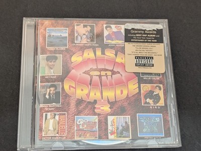 Salsa En Grande 3 CD Tested no Skips Free Shipping Latino Spanish Omar Alfanno +