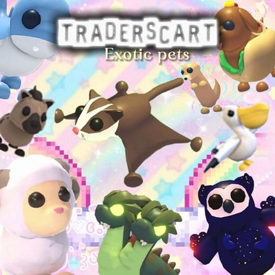 Traders Cart Adopt Me Pets (Pelican,Hotdoggo,Ram,Cheetah,JekyllHydra, Owlbear)