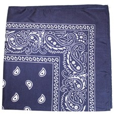 3 Pack Paisley Bandana, 100 Cotton, Double Sided, 22 inches, Headwrap, Scarf