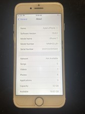 Apple iPhone 7 32GB Silver Unlocked No Sim Restrictions - US Cellular