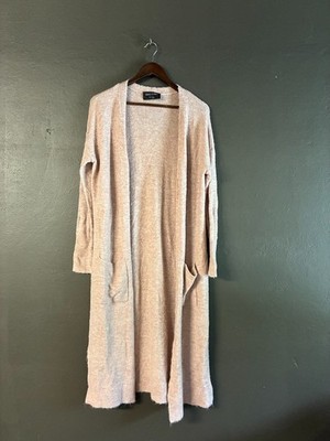 Decjuba Full Length Pink Maxi Cardigan- Size M/L - RRP:$170.00