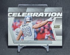 Brock Bowers Celebration Gold Foil 2025 Score Card #C-BBO Las Vegas Raiders