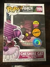 Funko POP! Disney Cheshire Cat #1199 PIAB Exclusive FLOCKED Glows Dark Chase GID
