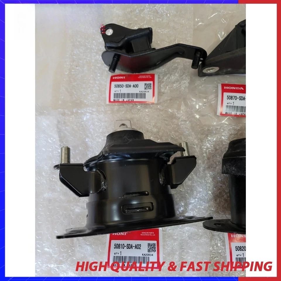 OEM Engine Mount kit Trans Mount Set 6Pcs For 03-07  Accord Acura TSX 2.4L - Image 4 of 4