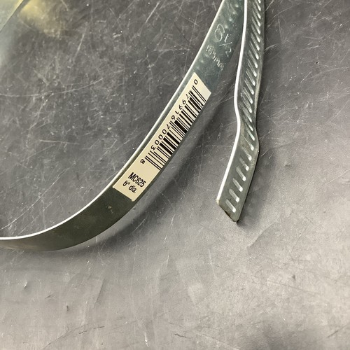 Deflecto Morsetto per azionamento a vite senza fine in metallo, 6 1/2 pollici. (MC625) | Spedizione gratuita - Foto 2 di 4