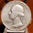1954 Washington Quarter 90% SILVER