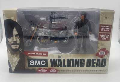 McFarlane Toys - The Walking Dead - Deluxe Boxed Set - Daryl Dixon mit Chopper