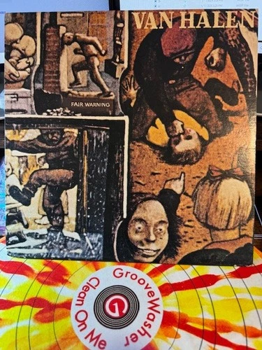 VAN HALEN "Fair Warning" LP Original 1981 Warner Bros
