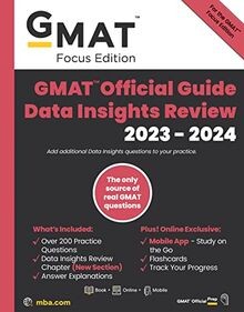 GMAT Official Guide Data Insights Review 2023-2024, Focu... | Buch | Zustand gut