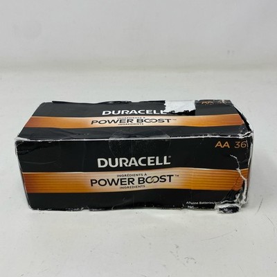 Duracell CopperTop Power Boost AA Batteries, 36-Pack