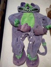 Child's Purple Gremlin Halloween Costume Size 6-9 Months