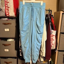 NWT Lululemon Dance Studio Mid-Rise Jogger Full Length Sz 8 Washed Blue