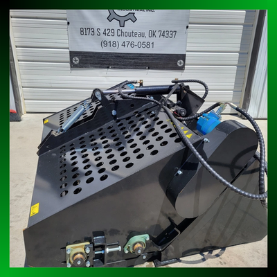 #ad Skid Steer Topcat Landscape Rake Hydraulic Attachment Deere CAT Case $3999.99