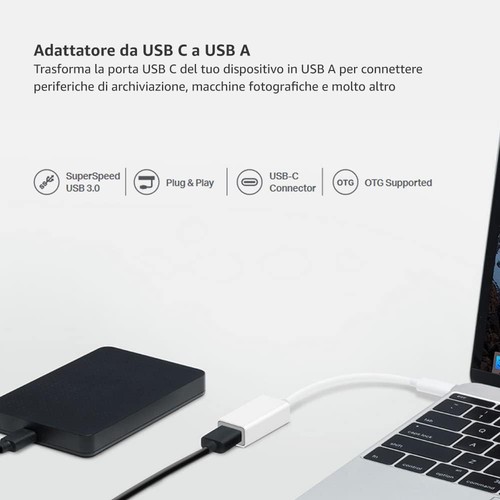 TP-Link USB C to USB 3.0 Adapter Super Fast OTG Function Compatible Devices with - Photo 2/6