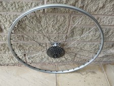 VINTAGE RIGIDA 700  ALLOY REAR ROAD BIKE WHEEL SUNTOUR 6 SP HIGH FLANGE MAILLARD