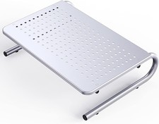 HUANUO Monitor  Laptop Stand - 14.57 x 9.25 x 3.94 L x W x H inch, Silver