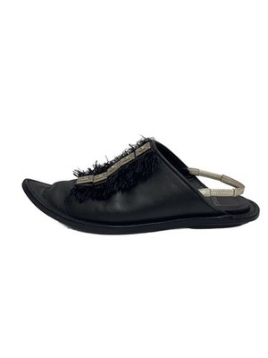 TOGA PULLA Sandals, Size 37, Black Leather