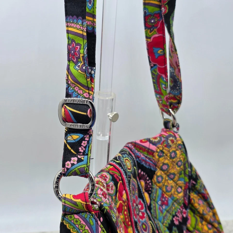 Bolso Bandolera Vera Bradley Montura Sinfonía en Tono Boho Floral Foto 3 de 4