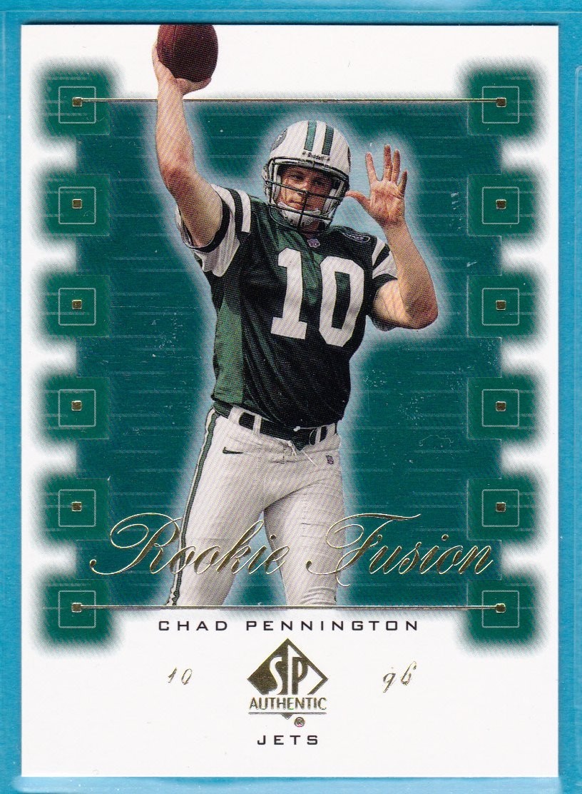 Chad Pennington SP Authentic Rookie Fusion #RF2 Base
