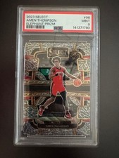 2023 Panini Select Amen Thompson Elephent Prizm #96 PSA 9