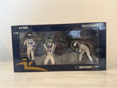 Minichamps Williams F1 Team Pit Stop Set 1:18 OVP