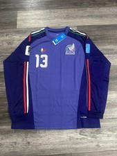 Men’s Adidas Mexico Guillermo Memo Ochoa Goalie Soccer Jersey long sleeve XL