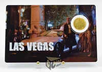 Las Vegas 1/1000 Oz 999 Gold Coin 12 Dollars Liberia