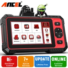 ANCEL DS400 Lite Bidirectional OBD2 Scanner Diagnostic Tool ABS SRS Engine TCM