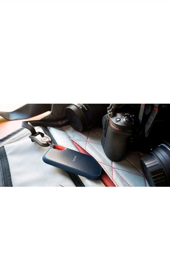 SanDisk Extreme Portable SSD 1 TB (tragbare NVMe SSD, USB-C, Schwarz - Bild 4 von 4