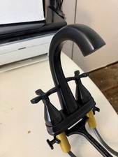 Delta  Stryke 4 in. Centerset 2-Handle Bathroom Faucet in Matte Black