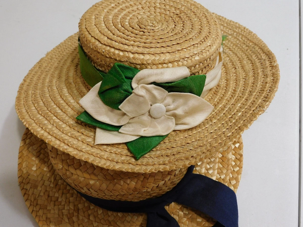 ANCIEN CHAPEAU DE poupée avec son présentoir EUR 22,00 - FR